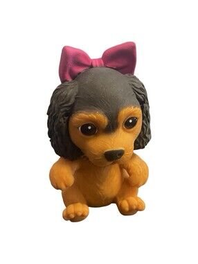 Moose Toys Little Live Pets Interactive Dog Toy with Pink Bow